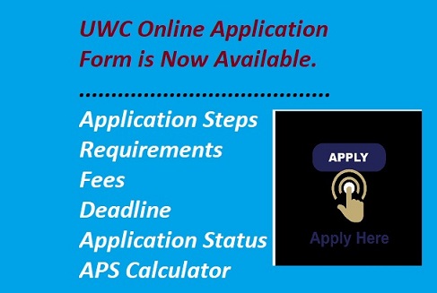 UWC Online Application 2024-2025 | Study your Best Course, APS Calculator