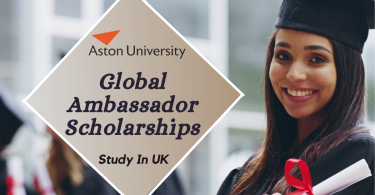 Apply for Aston University Global Ambassador Scholarship