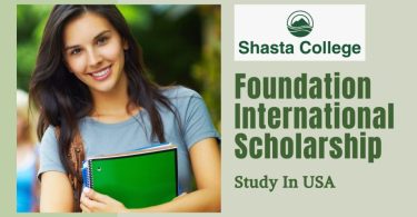 Apply for Scholarship at Shasta College Foundation International