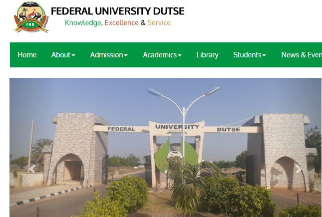 Federal University Dutse Cut off Marks