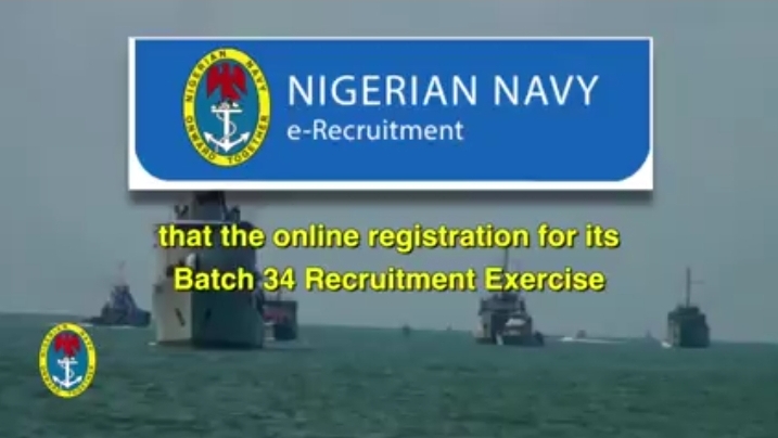 Nigerian Navy Batch 34 Recruitment